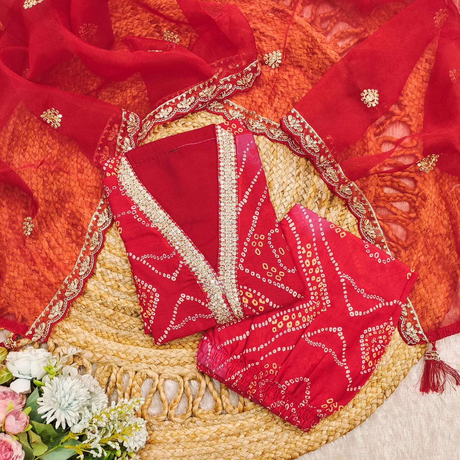 cotton embroidery zari vibrant and traditional look suit in wholesale surat