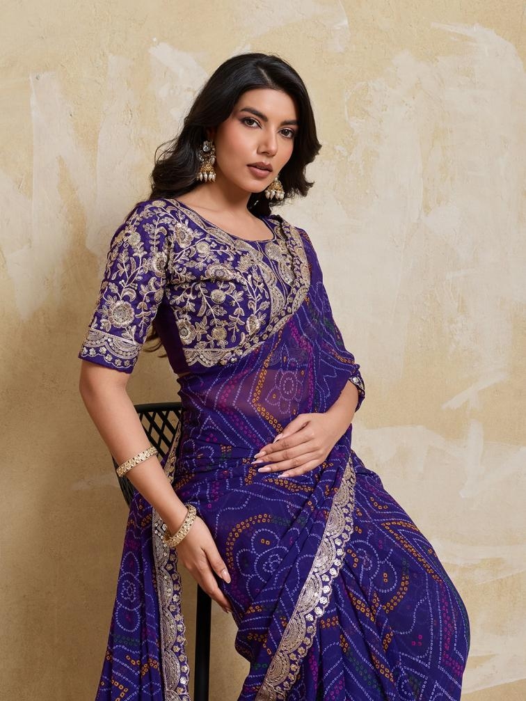 devki vol 1 georgette best saree in wholesale surat