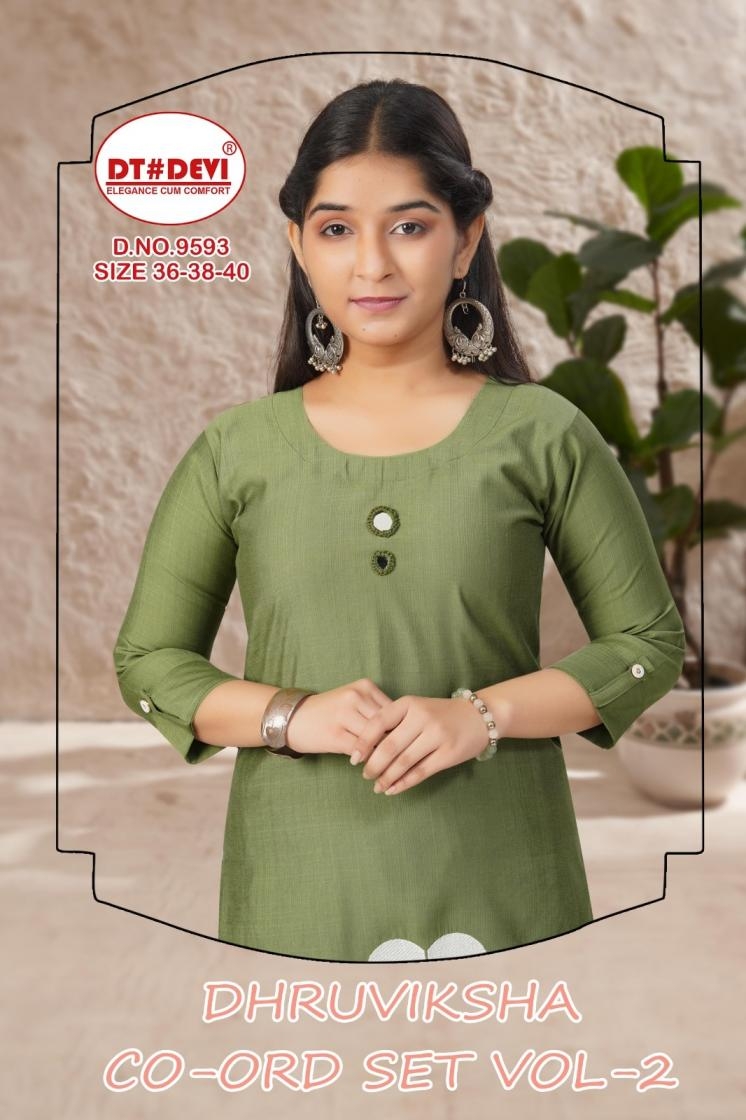 dt devi dhruviksha vol 2 vetican 9593 fully stitch combo kids co-ord sets in wholesale surat