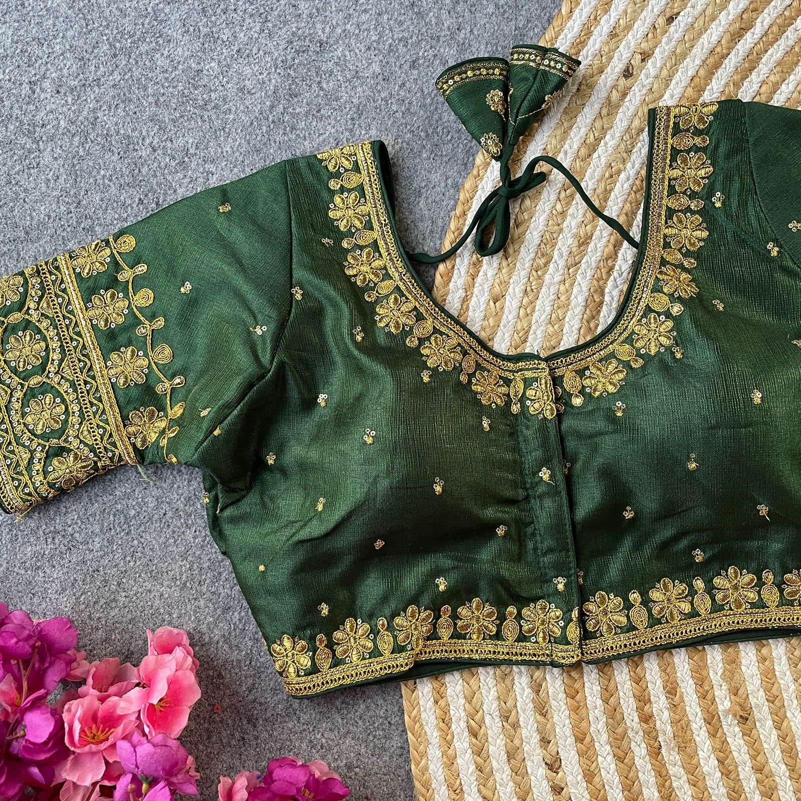 HKS  FASHION- 8888 BARBIE WEDDING BLOUSE Heavy Embroidery With Beautiful Works in wholesale surat