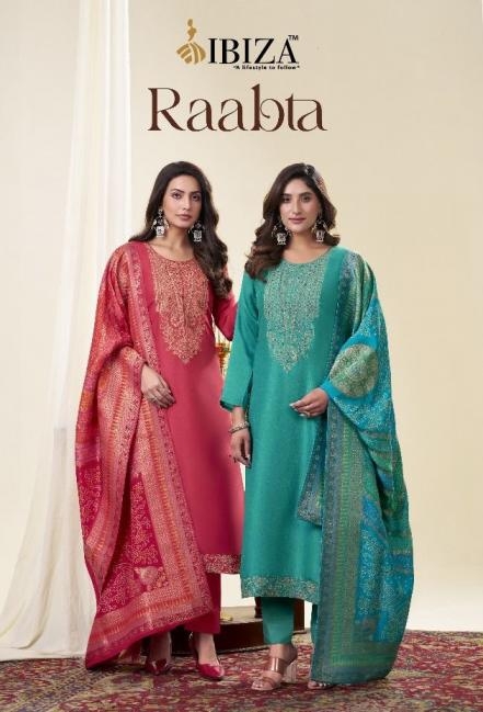 ibiza designer raabta series 1001 to 1004 rasiyan silk trendy salwar kameez in wholesale surat