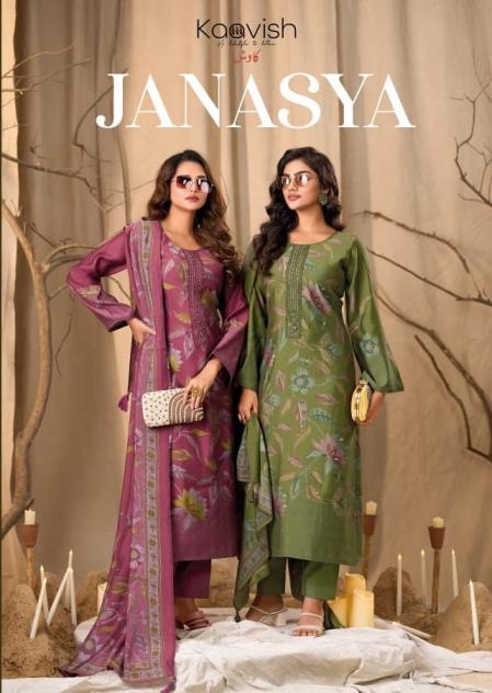 kaavish presents janasya series 1971 to 1974 modal silk amazing suit in wholesale surat