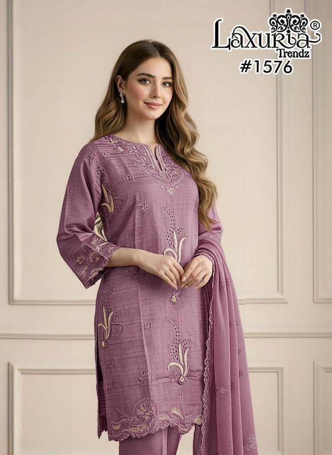 laxuria trendz 1576 readymade torrento slub pakistani salwar kameez in wholesale surat
