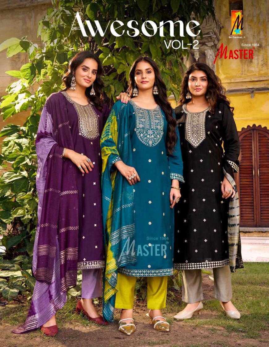 MASTER AWESOME VOL 2 SERIES 2001 TO 2008 VERTICAN READYMADE CASUAL SUIT IN WHOLESALE SURAT