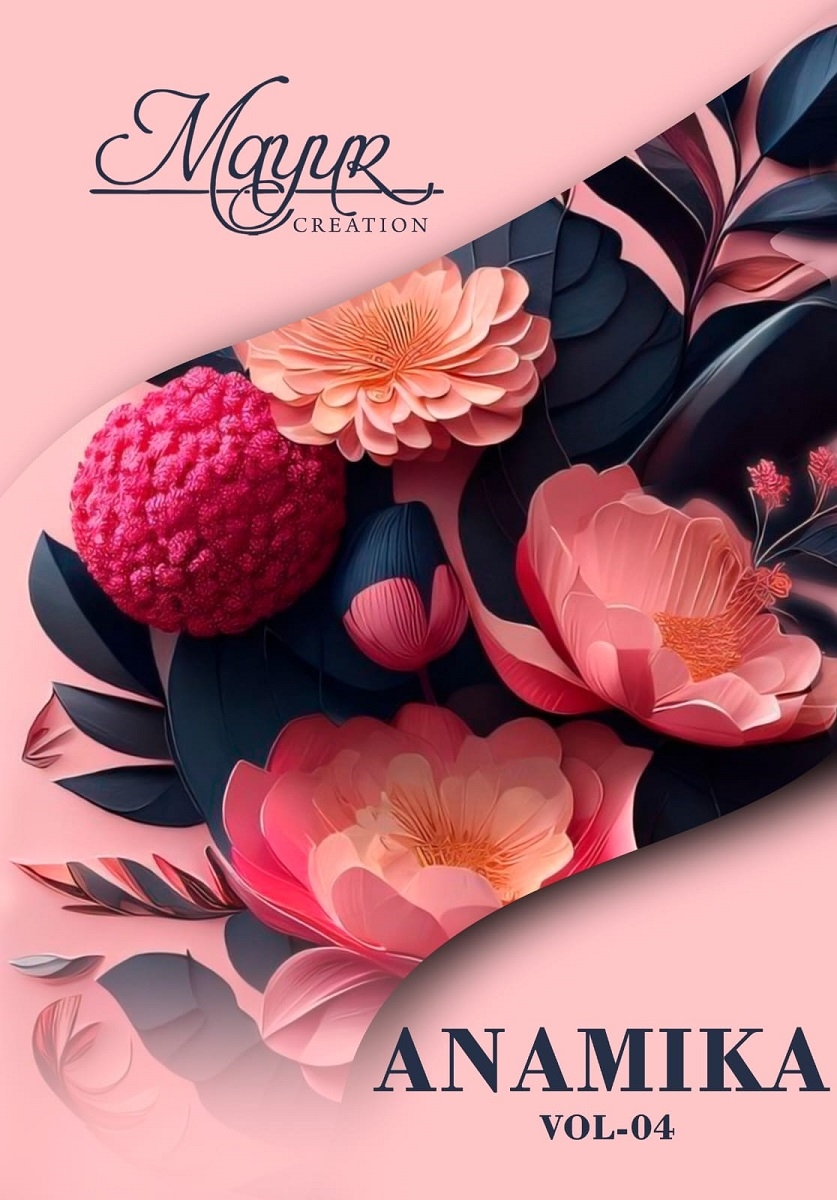 Mayur Anamika Vol-4 series 4001 to 4010 Pure Cotton Print salwar kameez in wholesale surat