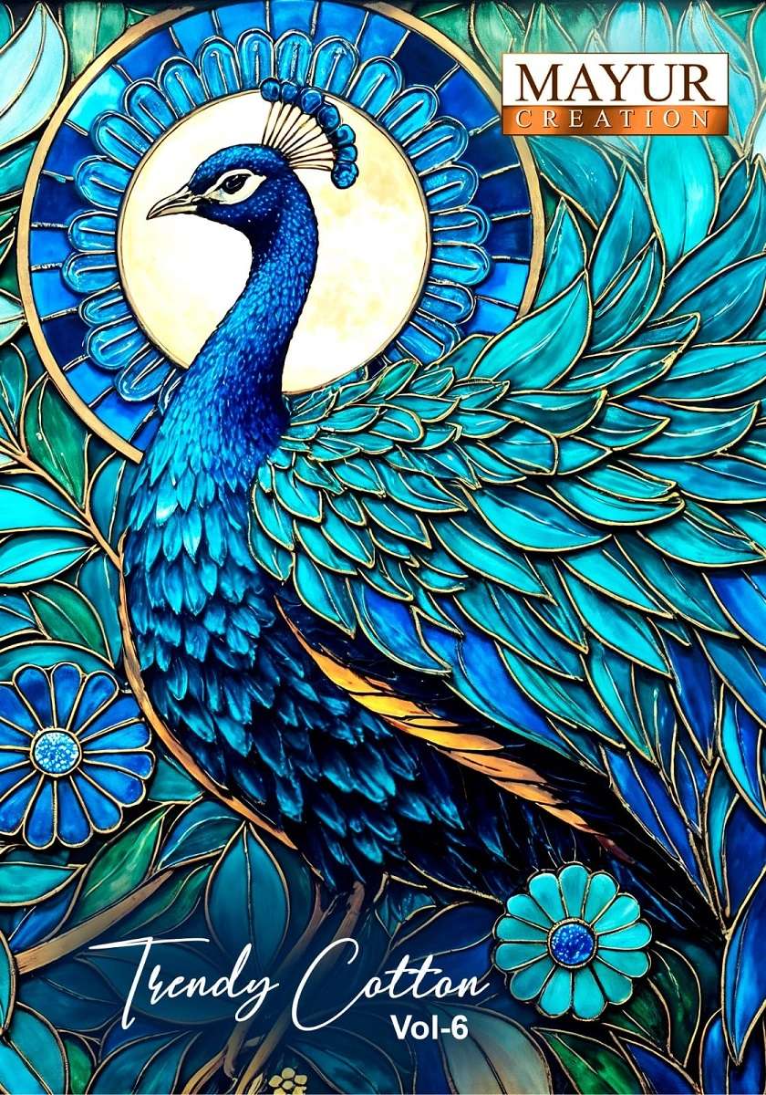 Mayur Trendy Cotton Vol-6 series 6001 to 6010 Pure Cotton Print salwar kameez in wholesale surat