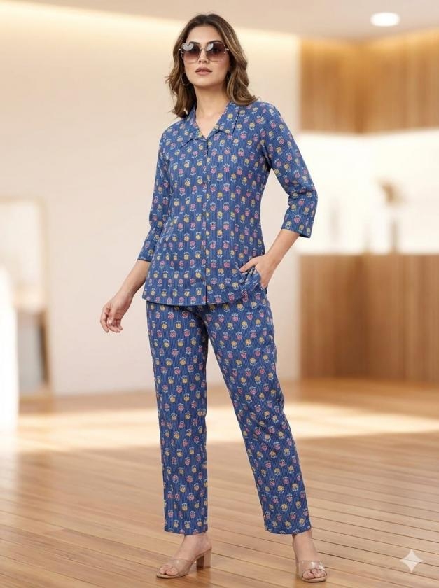 modern cotton stylish look readymade combo co-ord sets in wholesale surat