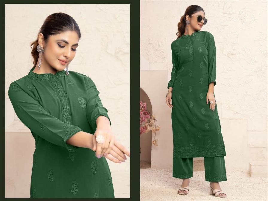 MOKSH VANI VOL-1 series 21101 to 21103 GEORGETTE KURTI PLAZO SET IN WHOLESALE SURAT