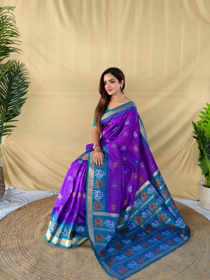 pr 6008 hit design silk saree in wholesale surat