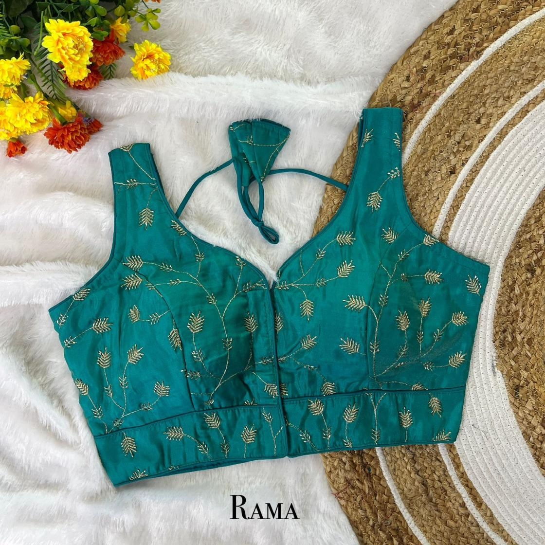 pr cosmos bits stylish cosmos readymade blouse in wholesale surat