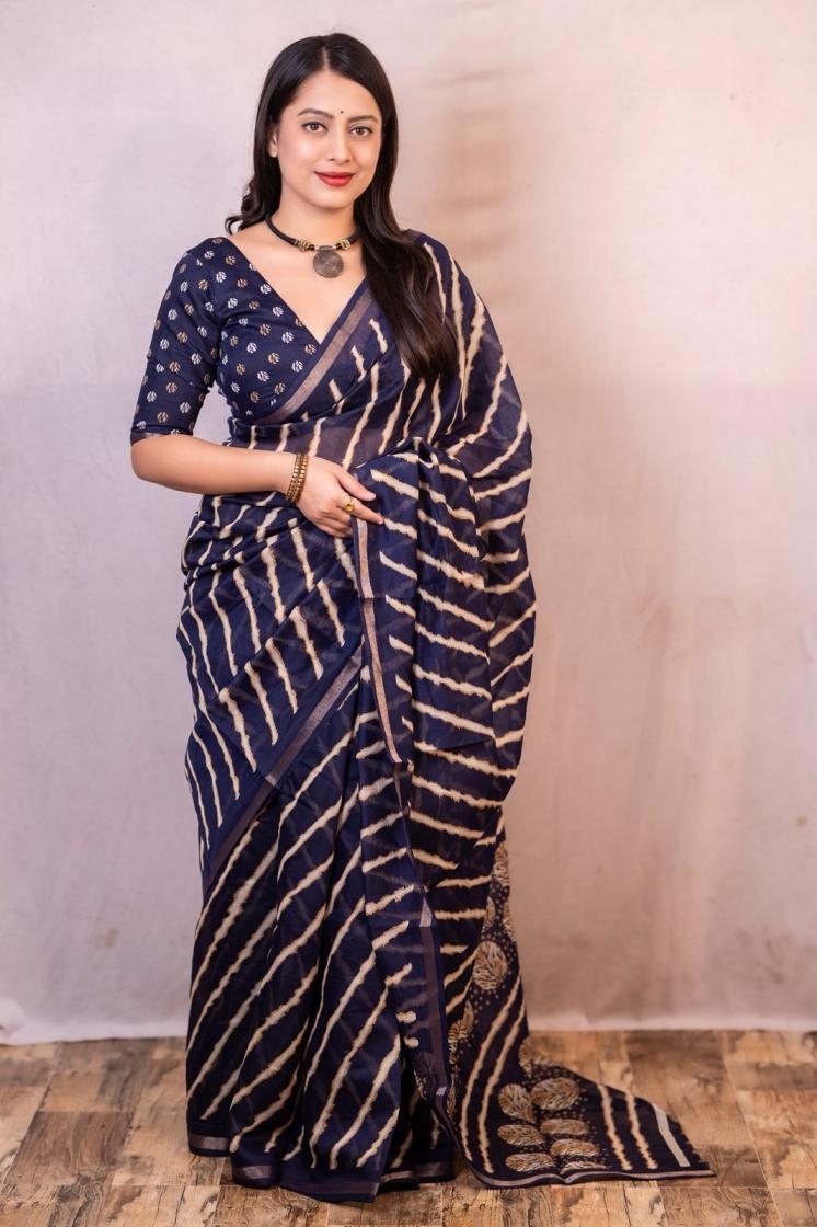 pr kc 173 crystal leheriya soft cotton pretty look sarees in wholesale surat