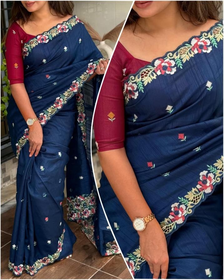 pr narayani viscose silk classic saree in wholesale surat