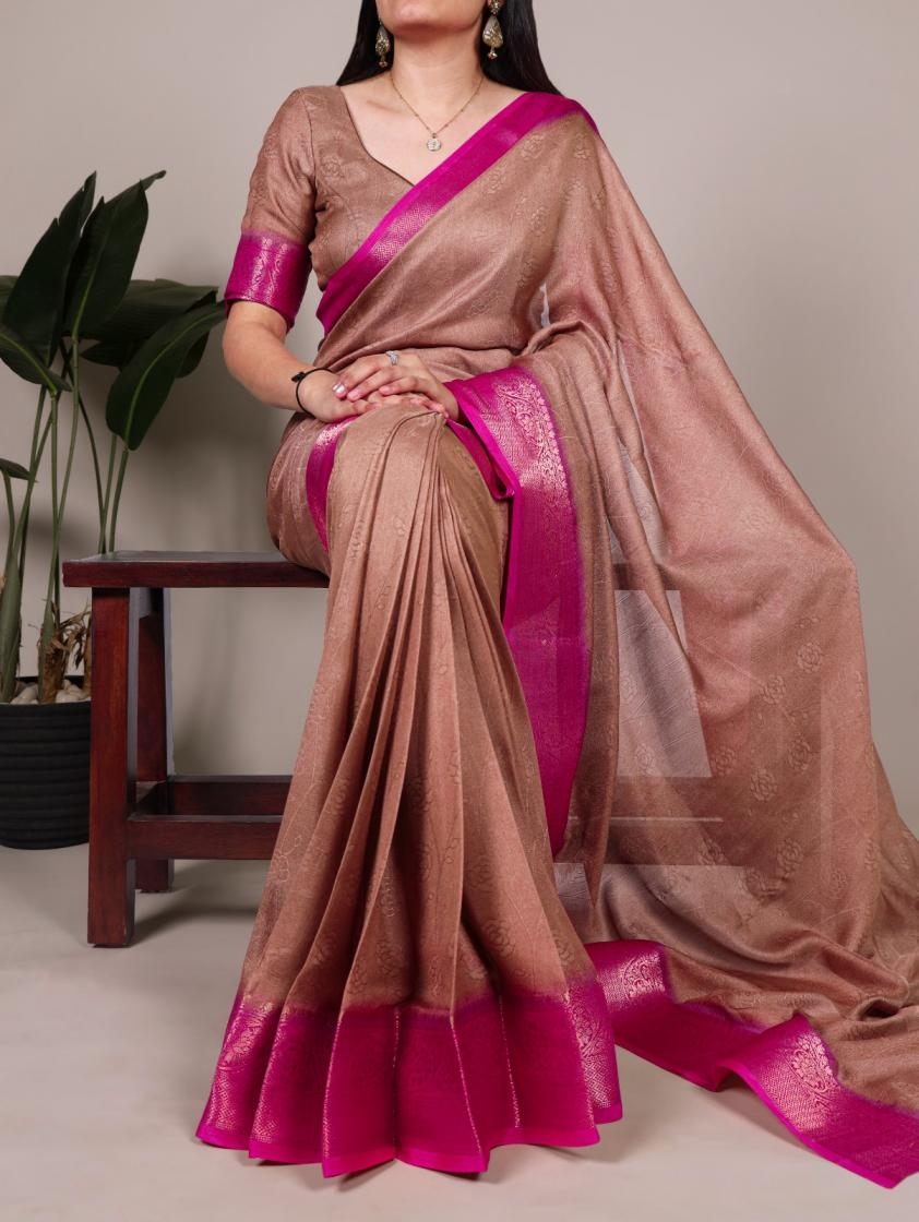 pr ynf7910 marsh mello zari weaving attractive look sarees in wholesale surat