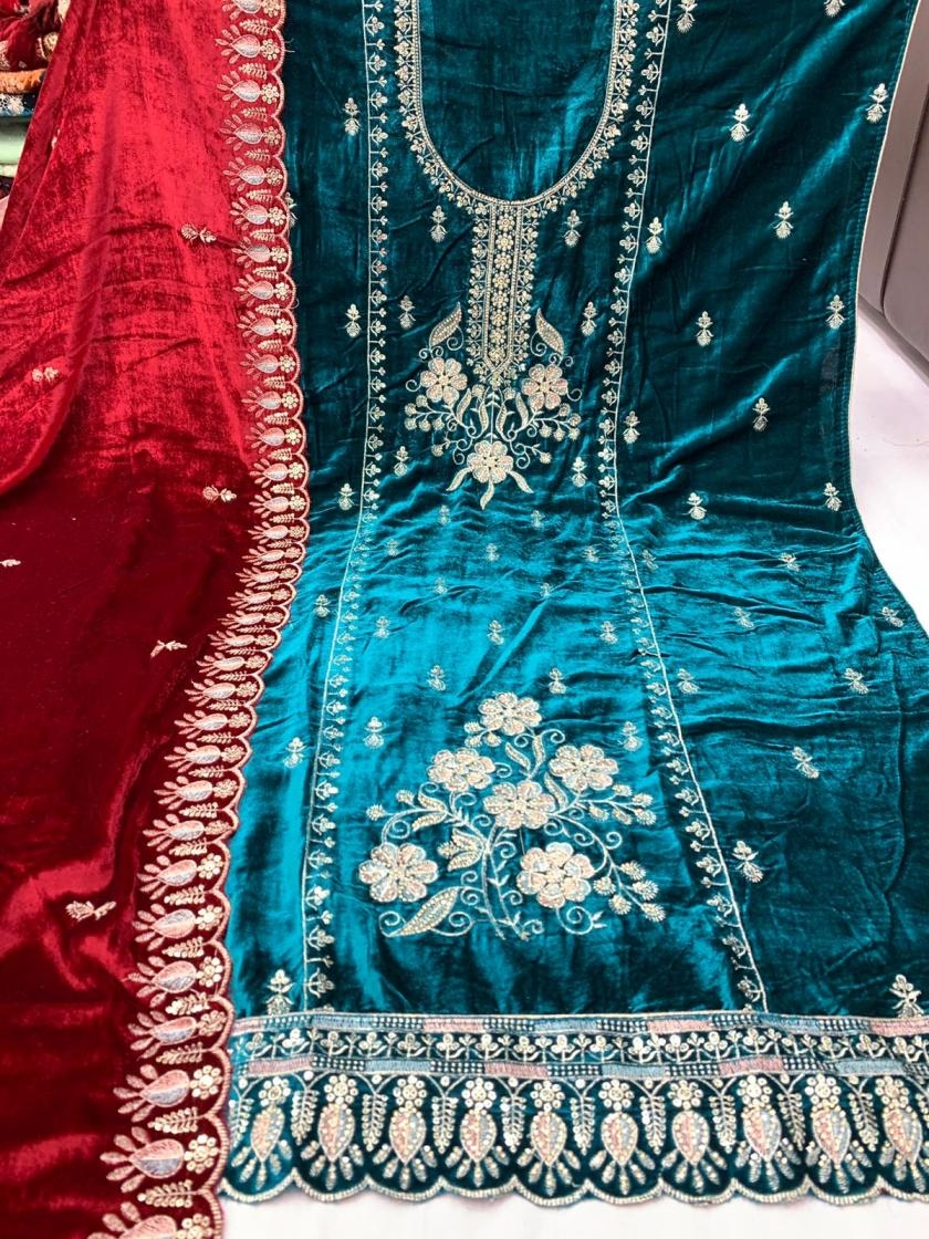 priyanka viscose makhmal velvet classic salwar kameez in wholesale surat