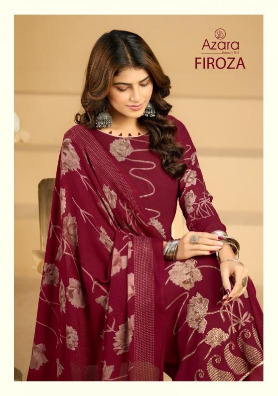 radhika fashion azara firoza series 83001 to 83004 viscose rayon stylish salwar kameez in wholesale surat