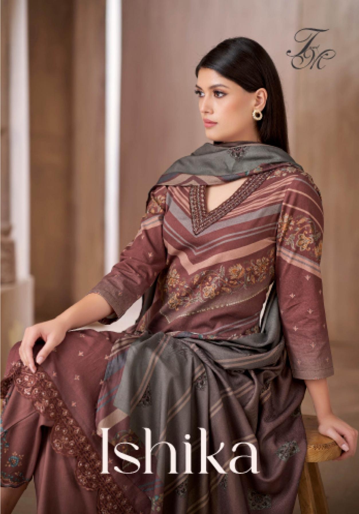 t&m designer ishika series 5012 to 5042 corduroy rich hit design salwar kameez in wholesale surat