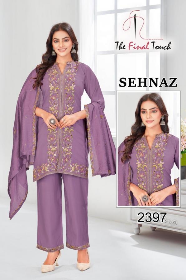 the final touch r r fashion series 2394 to 2398 sehnaz roman readymade combo suit in wholesale surat