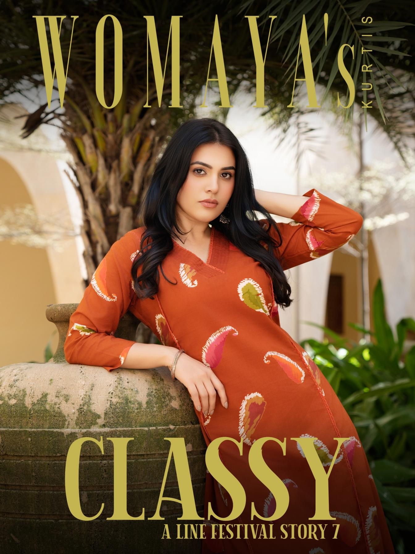 womayas classy a line festival story vol series 7 9341 to 9342 readymade casual cotton suits in wholesale surat