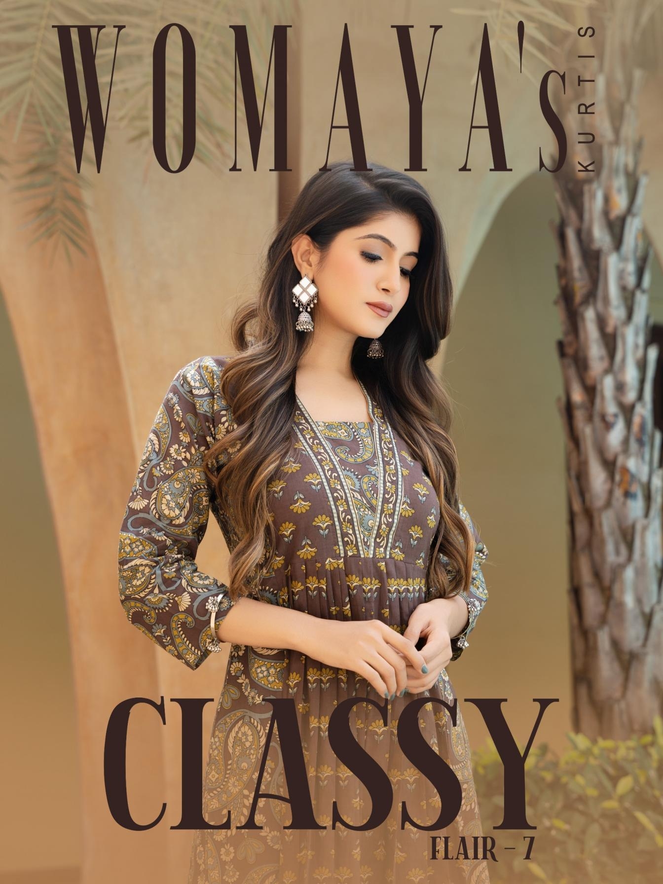 womayas classy flair vol 7 series 9251 to 9254 cotton readymade unique suit in wholesale surat