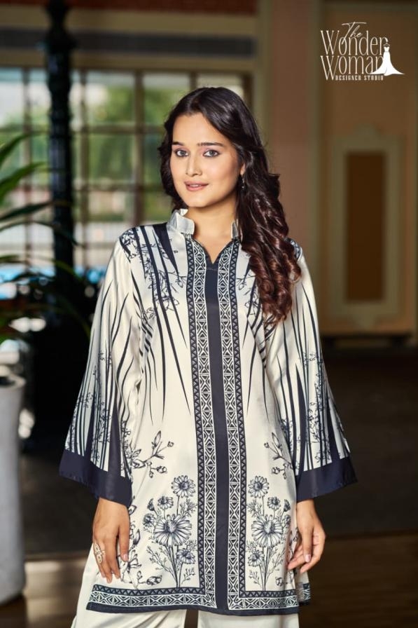 wonder women 2104 full stitch imported cotton satin combo co-ord sets in wholesale surat