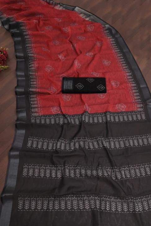 yashvi vol 2 elegant style premium blackberry cotton sarees in wholesale surat