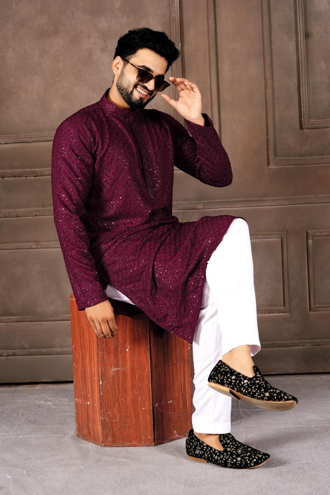  A R EXPORTS MANYAVAR VOl -1 Heavy Rayon Kurta with Pyjama