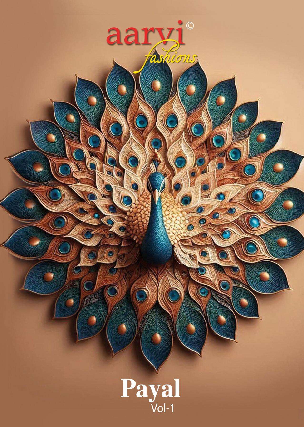 aarvi fashion payal vol 1 series 7530-7537 Cotton wholesale suit