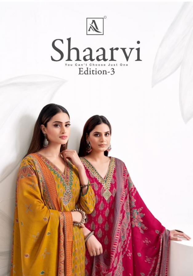 alok shaarvi vol 3 series 207288501-207288506 mudaal wholesale suit 