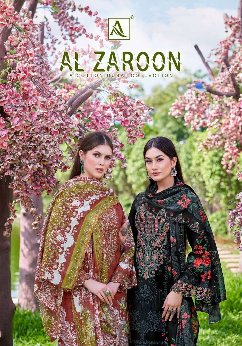 alok suits al zaroon series 211192201-211192208 Pure Cotton Cambric wholesale suit