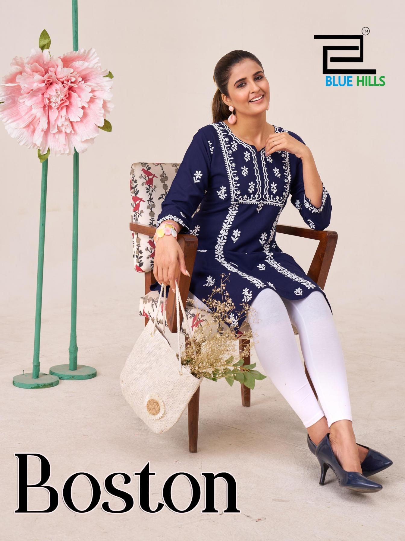 blue hills boston series 1001-1006 RAYON  14kG wholesale kurti in surat 