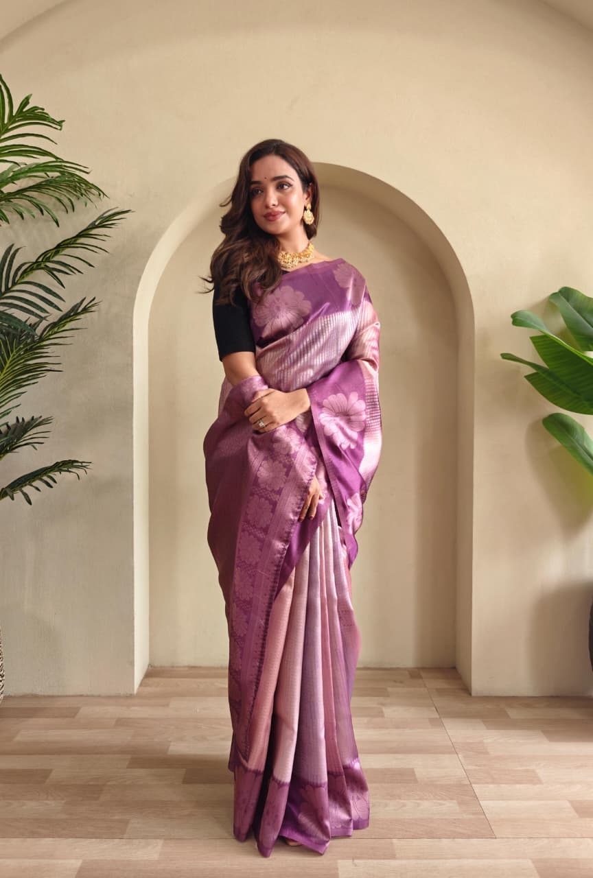 BT-53 Morvi Premium weaving Silk Saree 