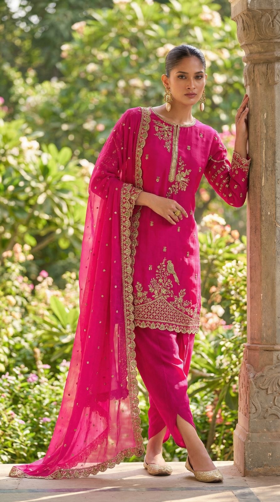 btm- 0226 PREMIUM SOFT CREPE SILK wholesale suit in surat 