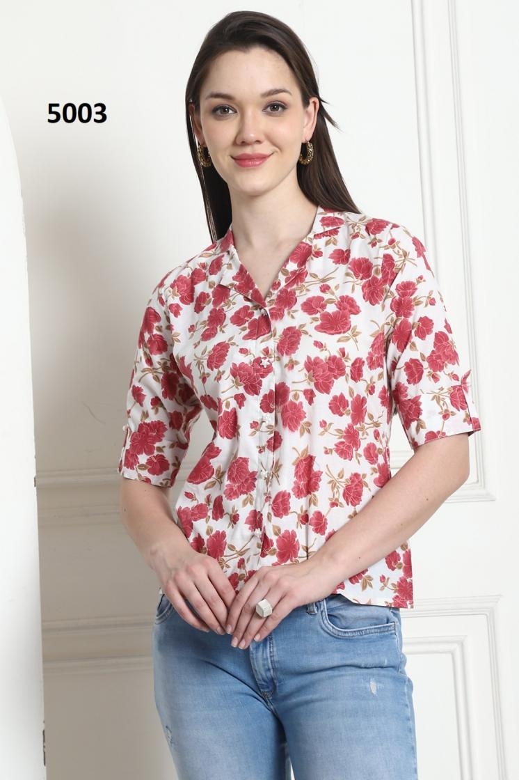 cotton fully stitch series 5001-5006 unique crop top for girls