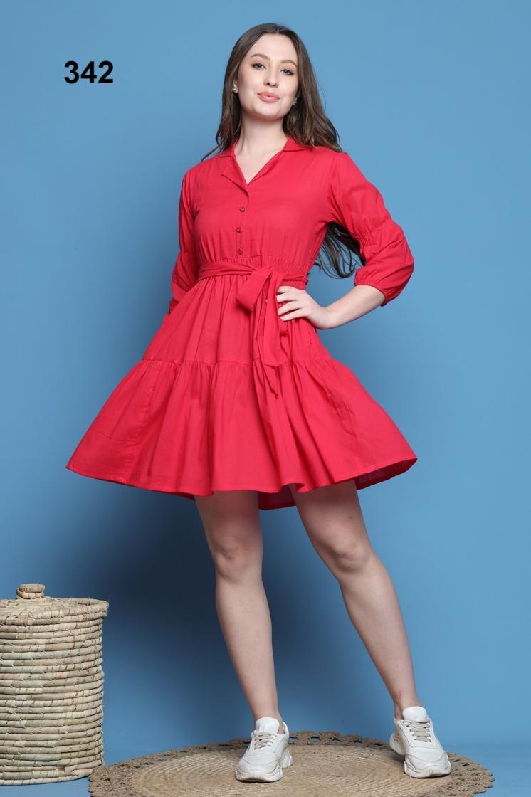 cotton readymade classic look one piece dress