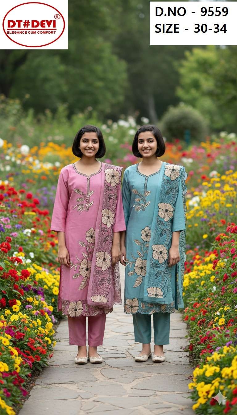 dt devi 9559 readymade classic roman silk wholesale suit 