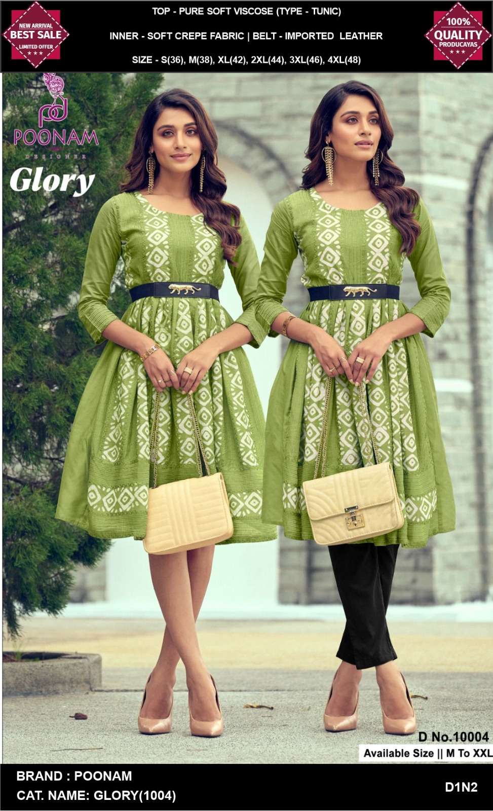 EVENT-6 fancy emboridery designer valentine special kurti 