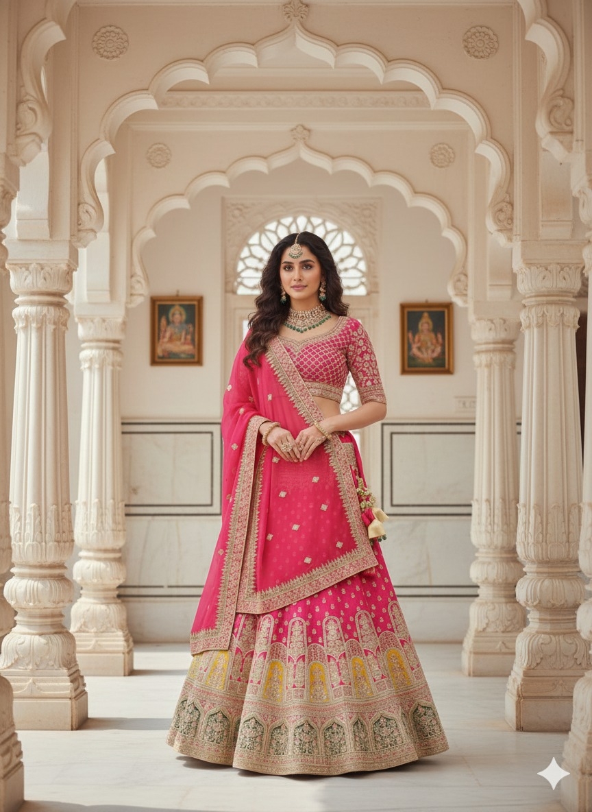 FESTIVAL LEHENGA MIX-1 FANCY FABRIC wholesale lehenga in surat