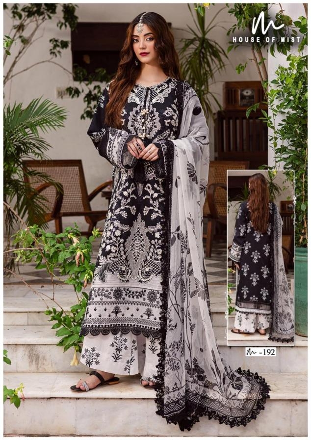house of mist ghazal cotton collection vol 20 series 191-196 cotton suits online