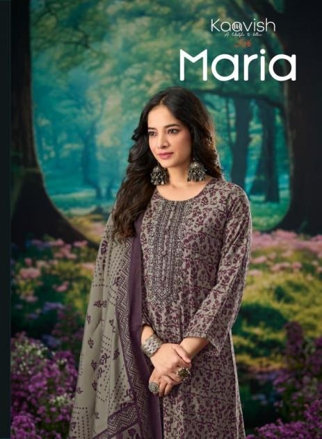 kaavish maria series 2021-2024 modal silk wholesale suit 