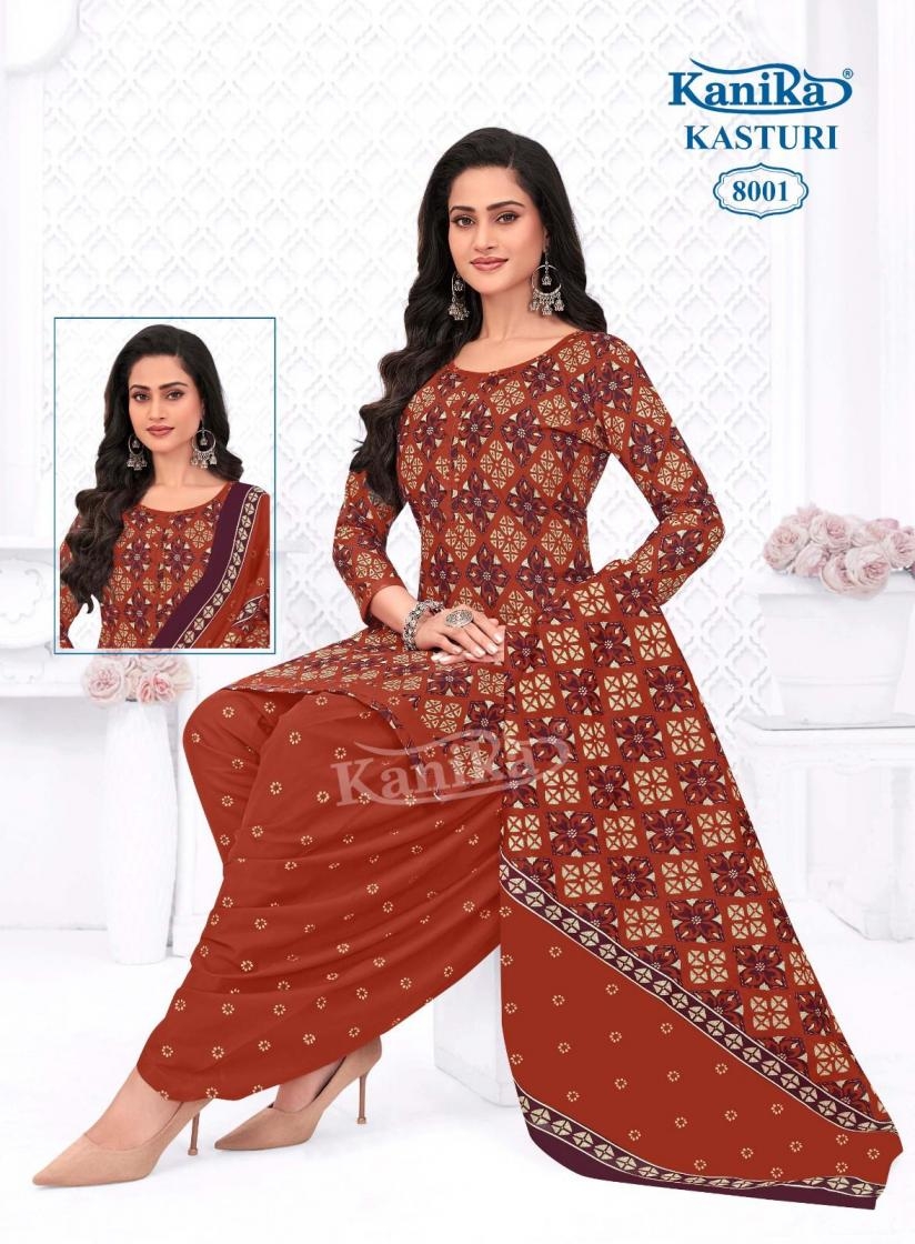 kanika kasturi vol 8 series 8001-8012 fancy wholesale suit in surat