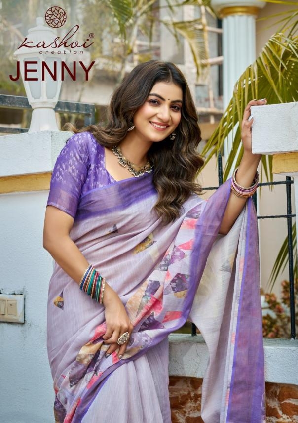 kashvi creation jenny series 101-108 ERODE SILK wholesale saree 
