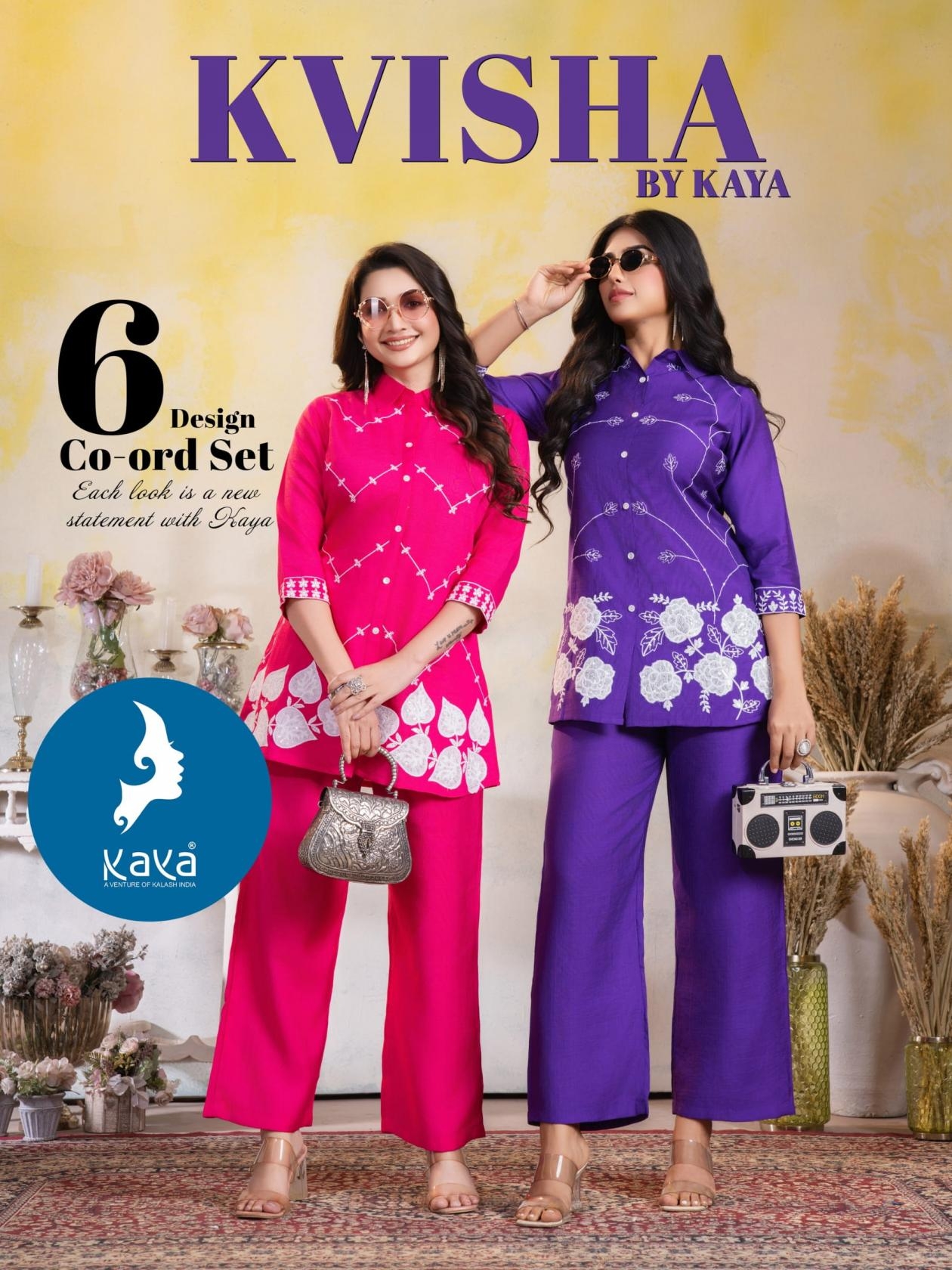 kaya kvisha series 01-06 vertican wholesale co-ord sets
