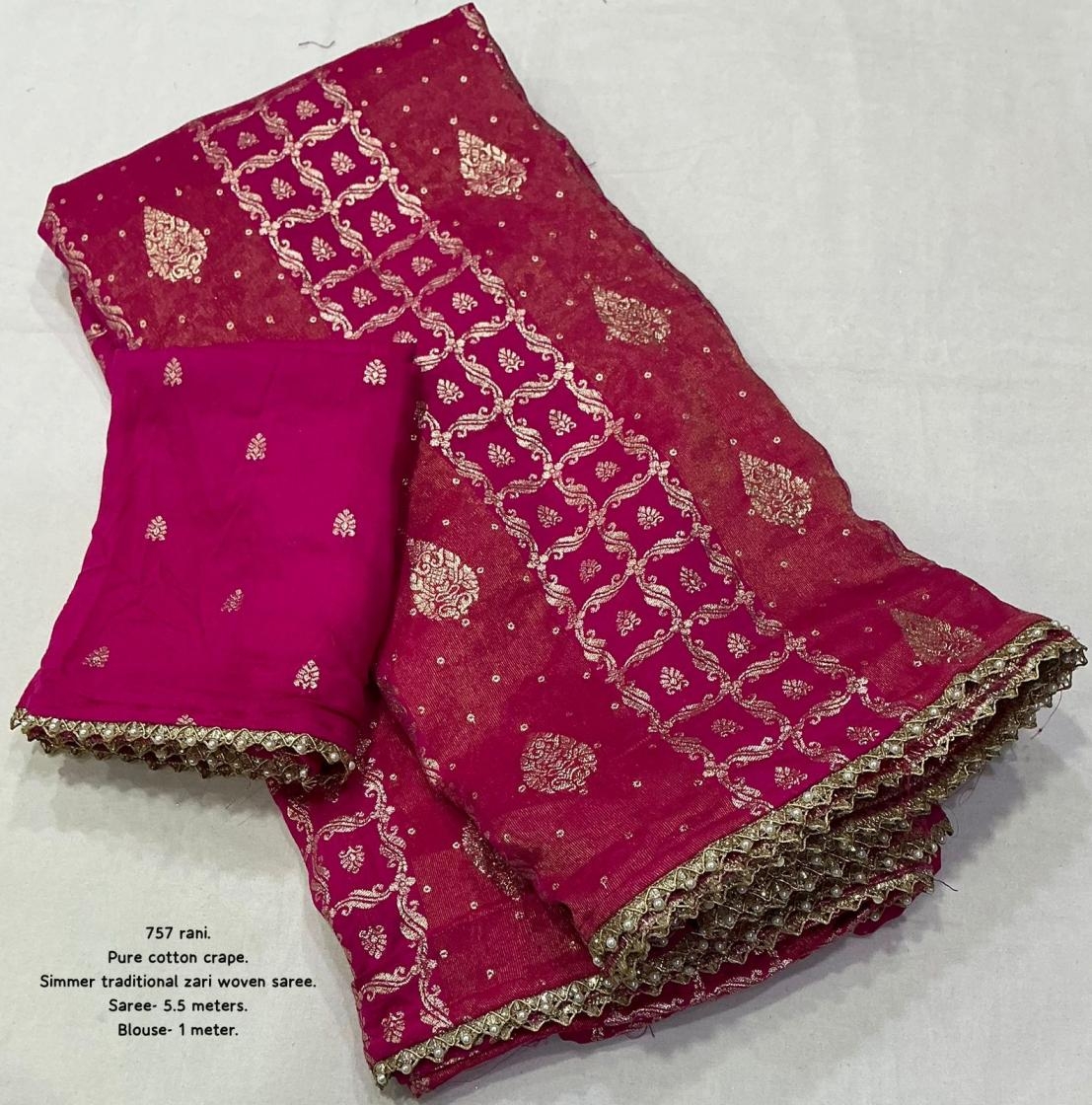 kc 757 kavita cotton crape best saree online