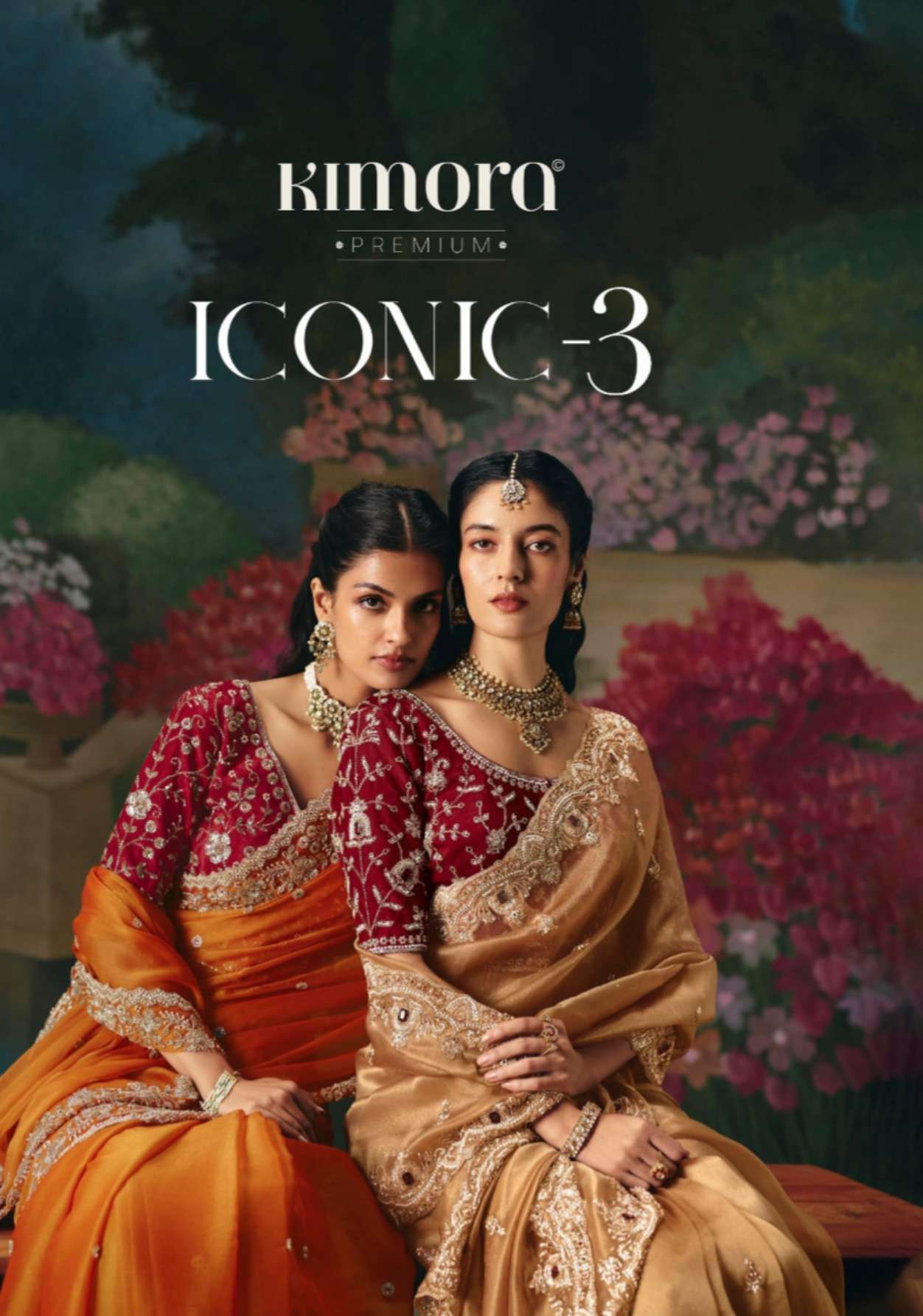 Kimora Iconic-3 Premium Fancy  Fabric wholesale saree in surat