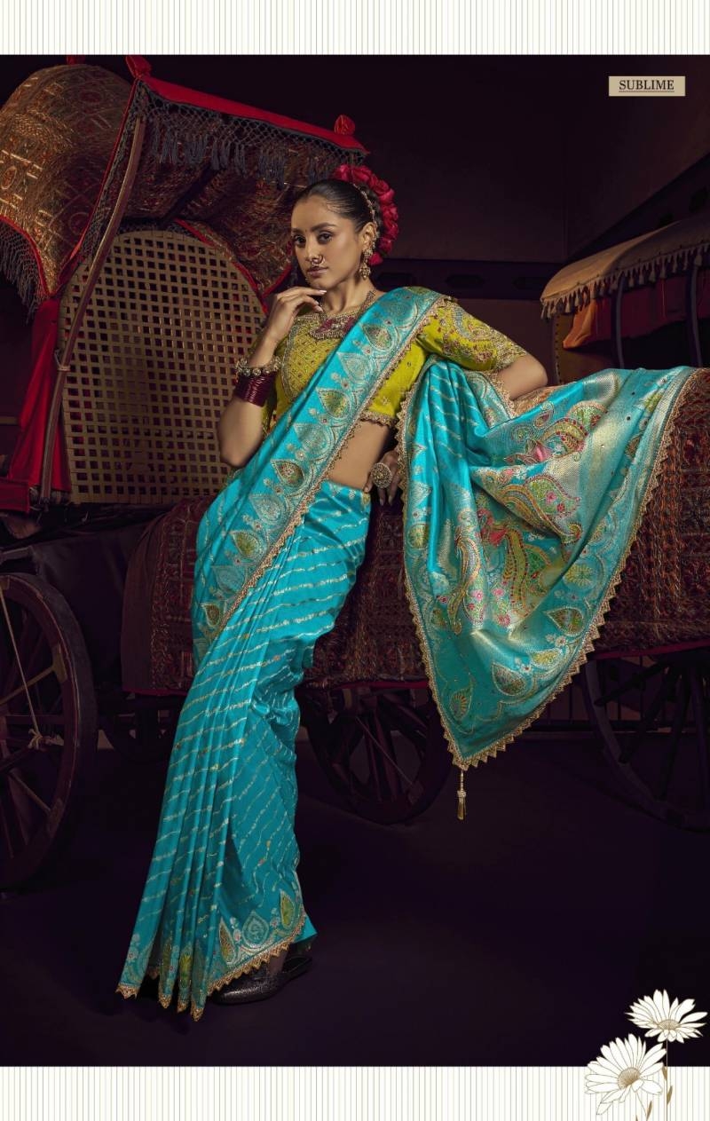 Kira Kimayra series 6001-6006 Viscose Dola wholesale saree in surat