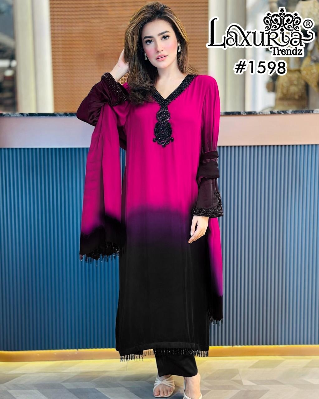 Laxuria Trendz 1598 Viscose wholesale suit in surat