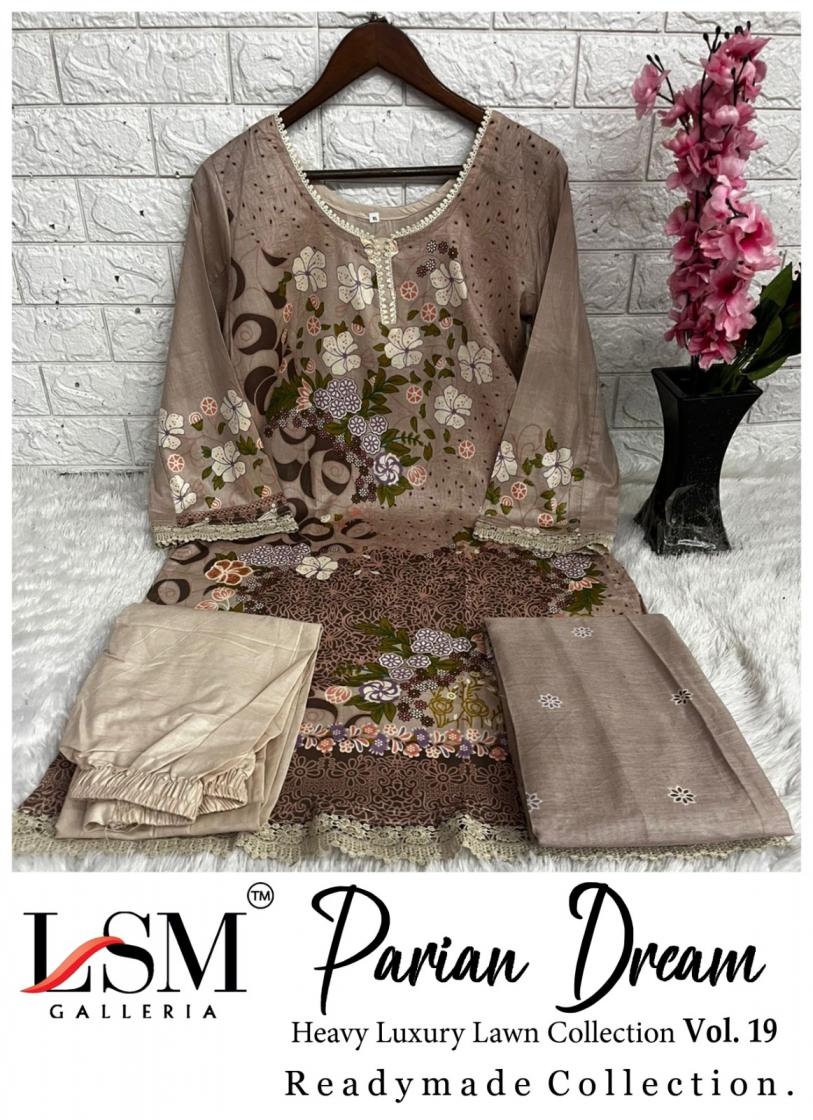 lsm galleria parian dream heavy luxury lawn collection vol 19 lawn wholesale suit