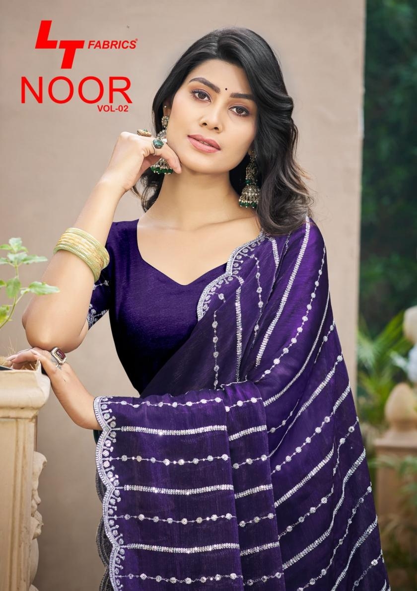 lt fashion noor vol 2 series 201-206 fendy wholesale saree 