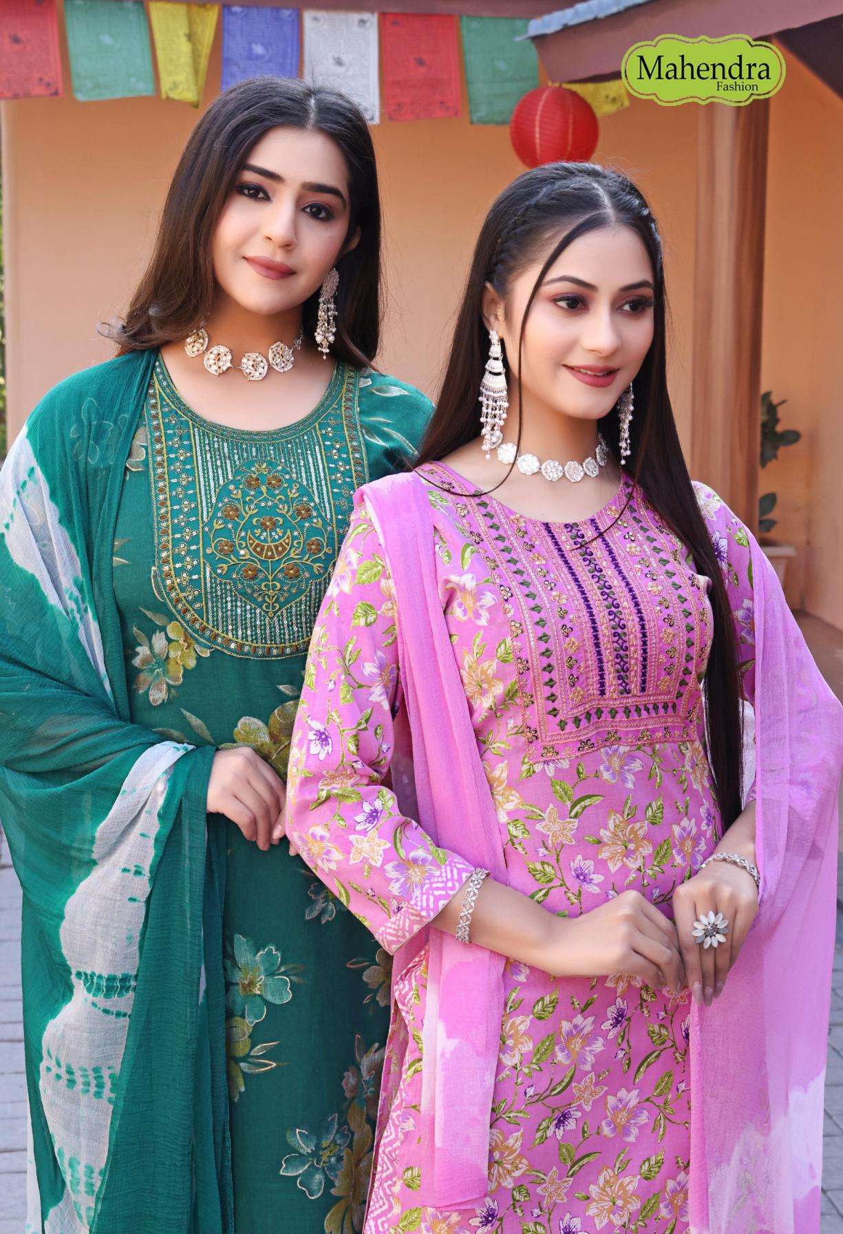 mahendra fashion rishika vol 16 series 16001-16008 capsule print wholesale suit