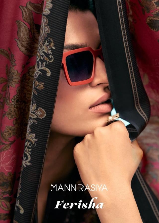 mannrasiya ferisha series 3104-3107 jam cotton wholesale suit 